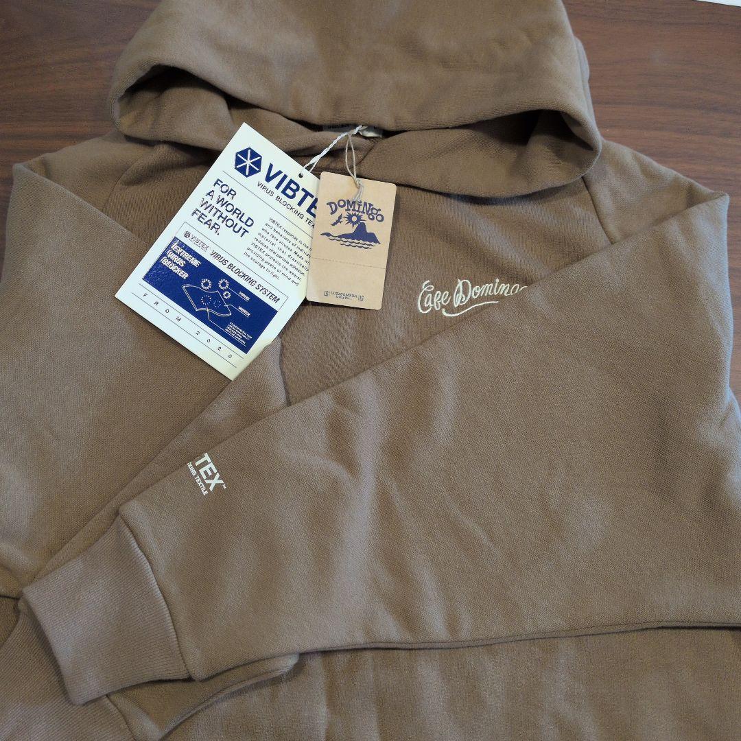 Domingo　ルースイソンブラ パーカー Sサイズ ブラウン
