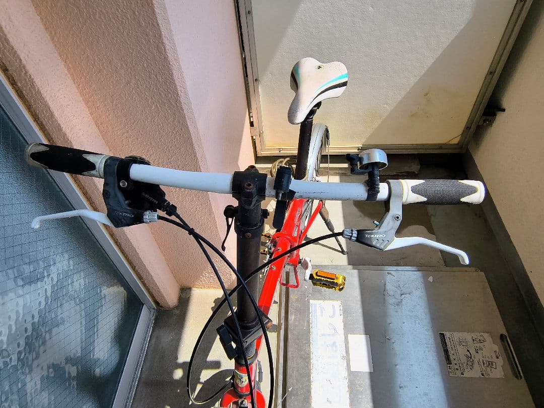 ★オマケ付★Ferrari 折りたたみ自転車★泥除け付★レッド