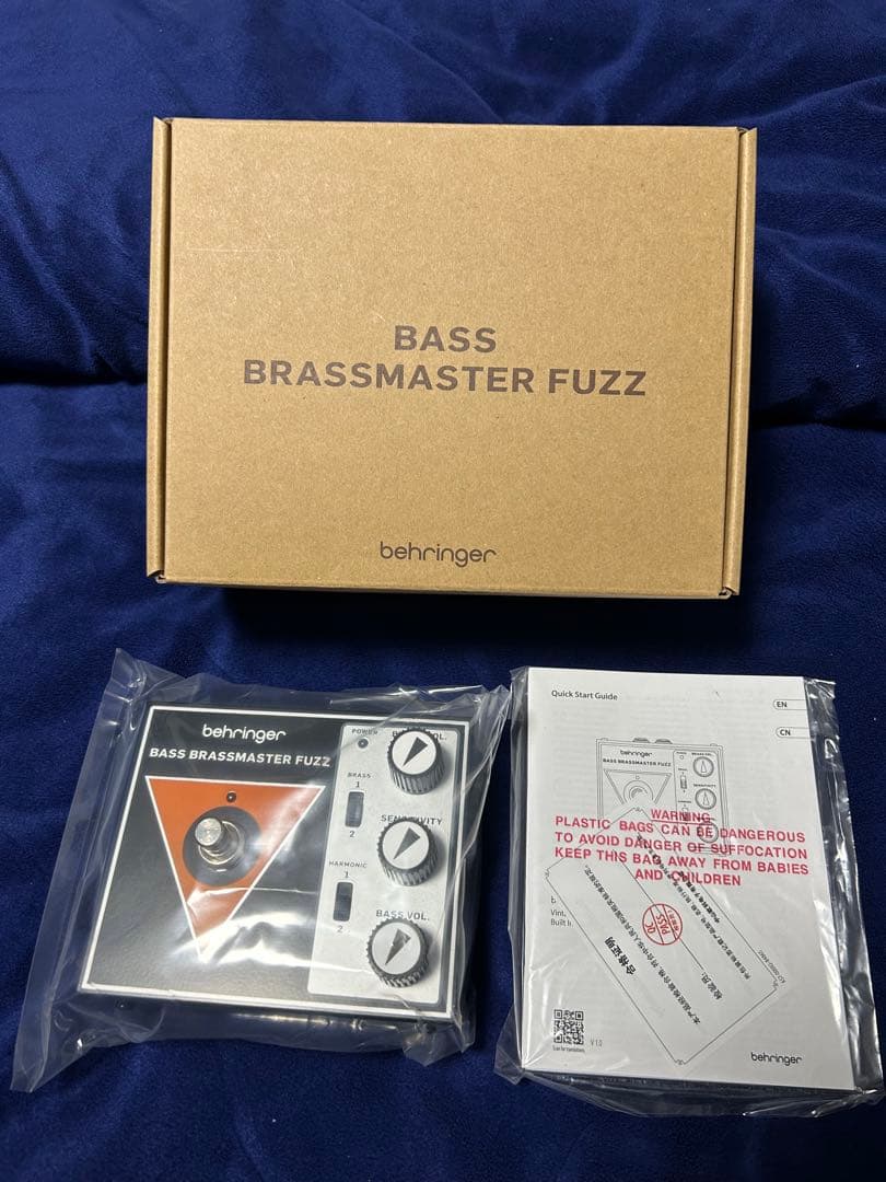 Behringer BASS BRASSMASTER FUZZ 美品