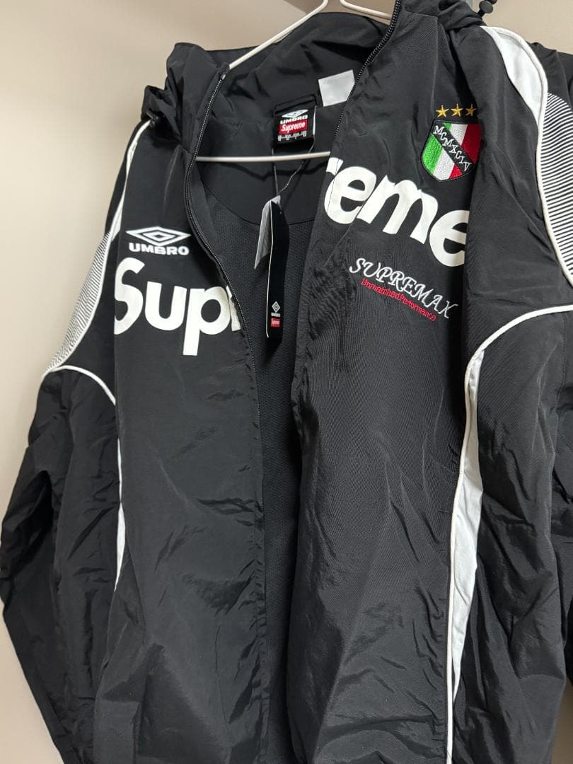 Supreme × Umbro コラボ ジャケット 黒 M