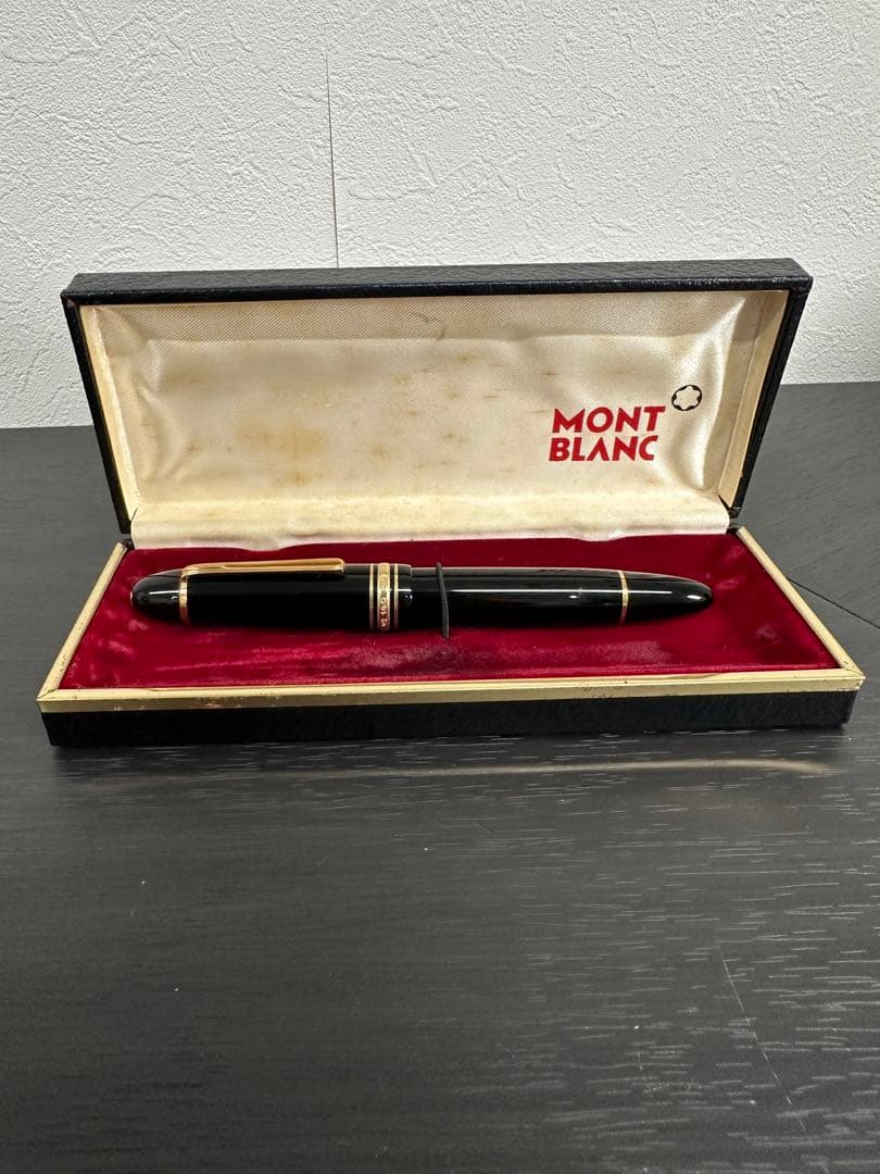 ★高級筆記具★モンブラン 万年筆 マイスターシュテュック149 14Kペン先