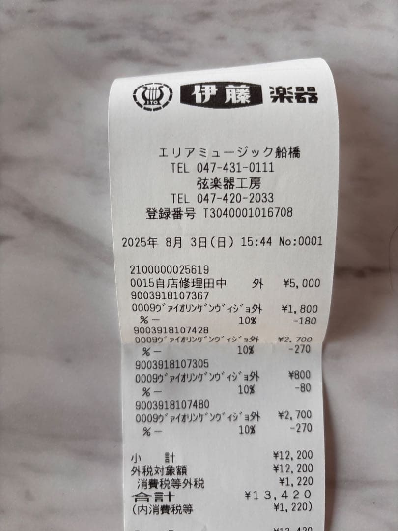 スズキバイオリン　330 1/4サイズ　1997年製