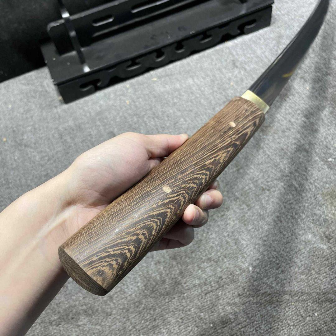 1040-武具 刀装具 日本刀　模造刀 居合刀 武士道 武蔵 鑑賞用 手鍛造打