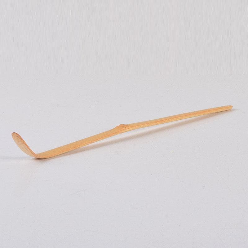 茶道具　茶杓　安楽庵完全修復記念　銘「安楽」　共筒　V　8644