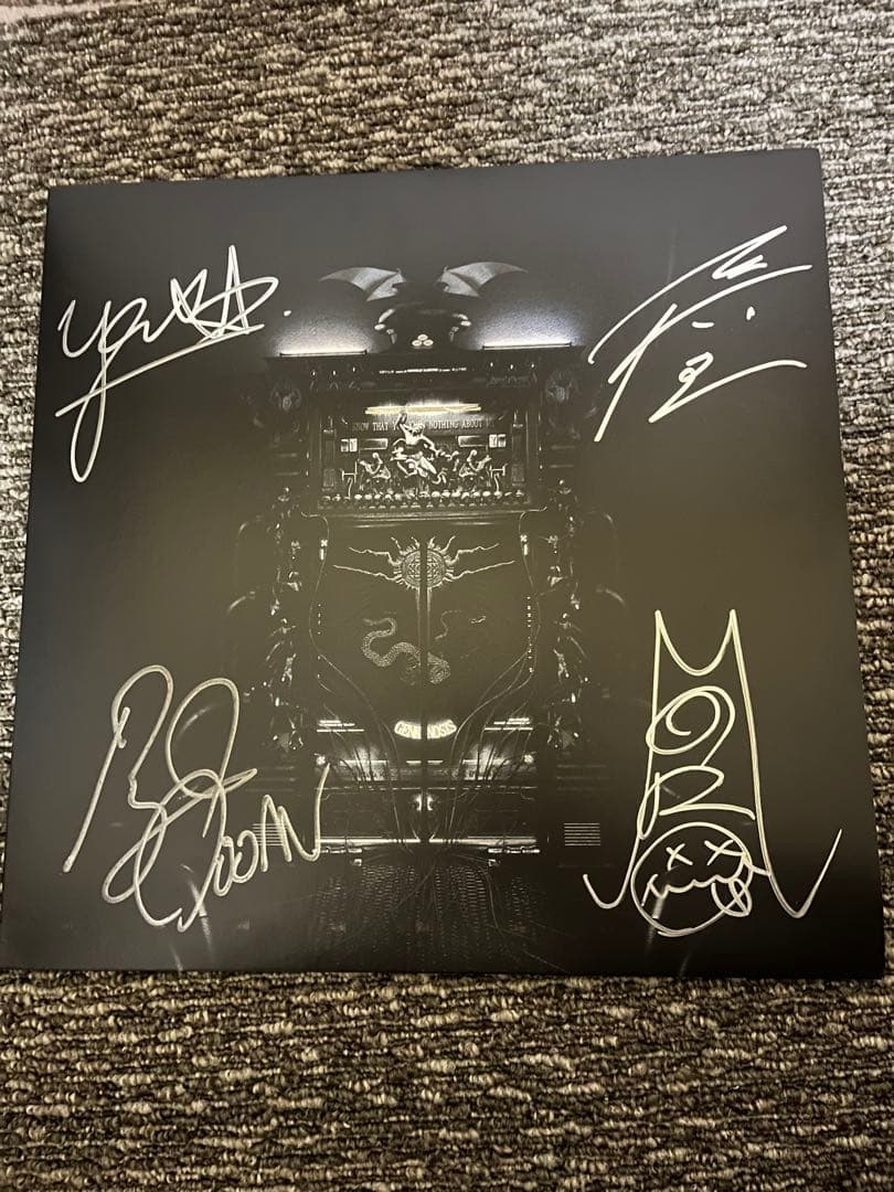 KNOSIS GENKNOSIS レコード　サイン入り