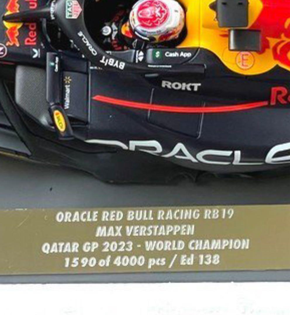 PMA ミニチャンプス 1/18 オラクル レッドブル レーシング RB19