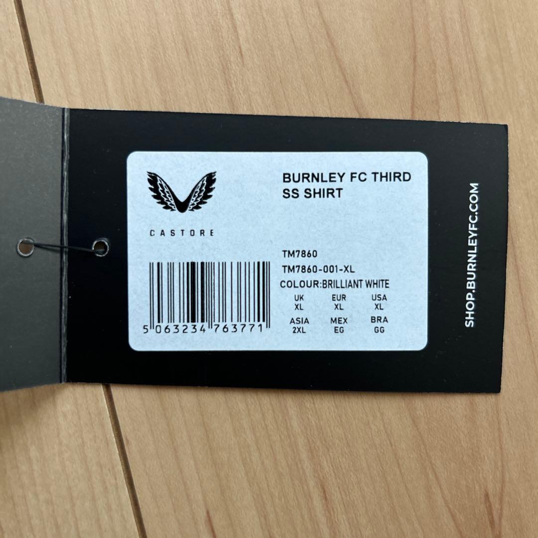 正規品新品☆バーンリーFC24/25サードユニフォームXLサイズ☆カストレ