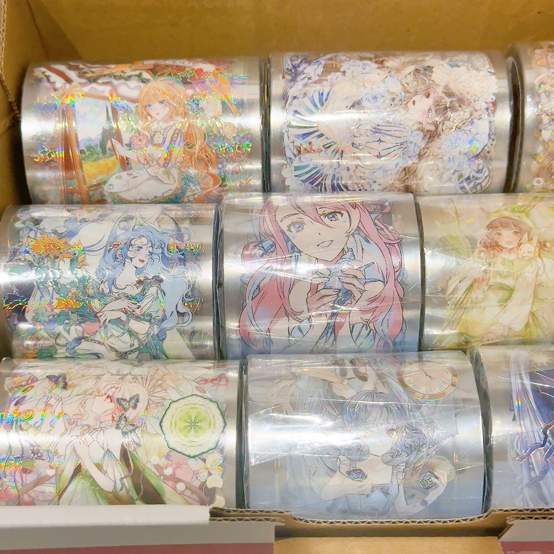 あ*や様 【美しい系女の子セット】人物マステ 海外マステ 新品 11巻 まとめ売