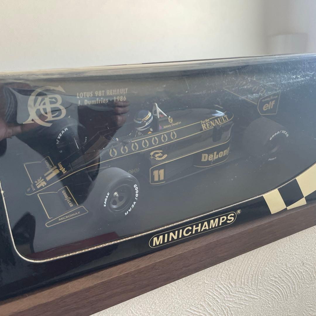未使用未開封　1/18 ロータスルノー98T 　ジョニーダンフリーズ　1986