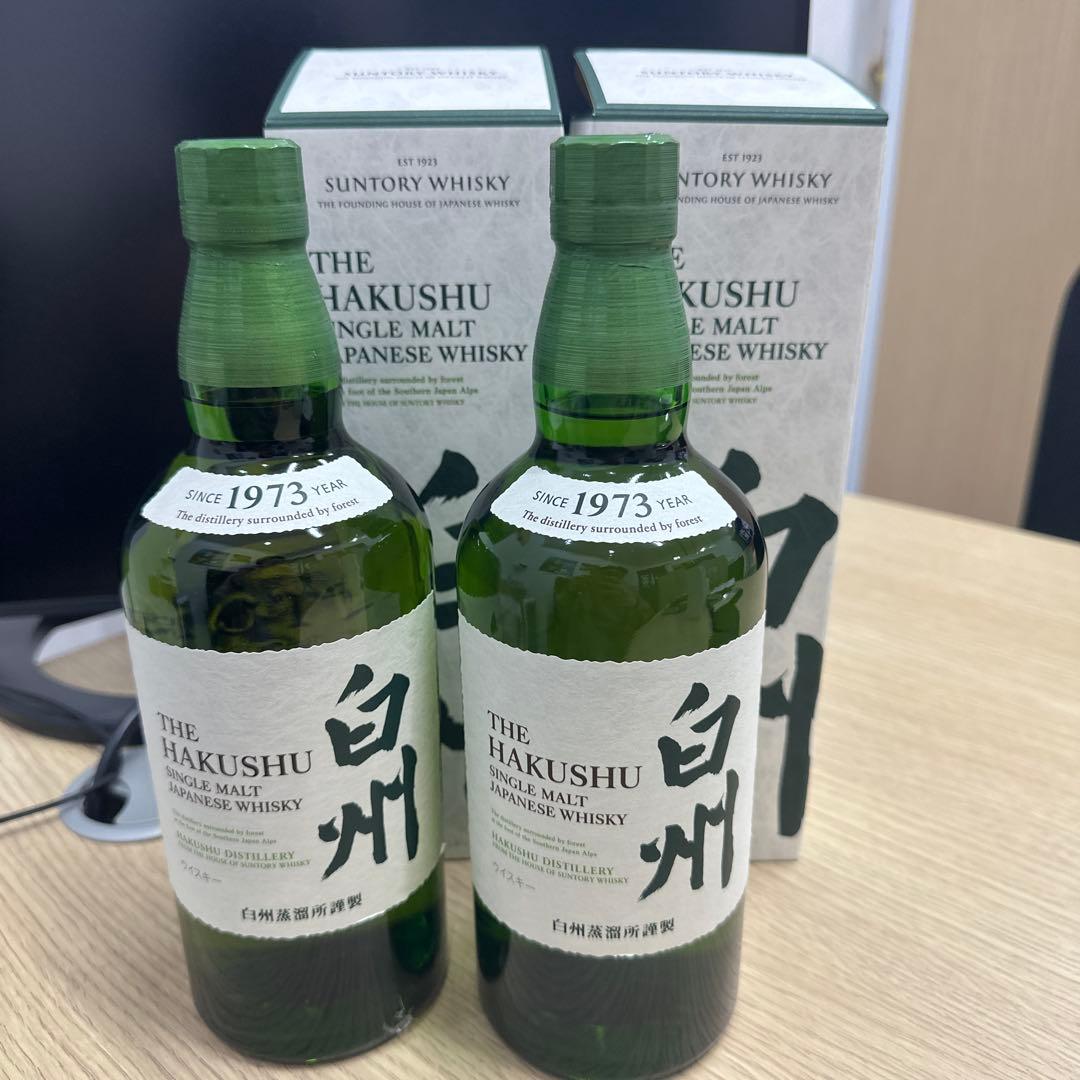 サントリー 白州シングルモルトウイスキー 700ml 1973年製造