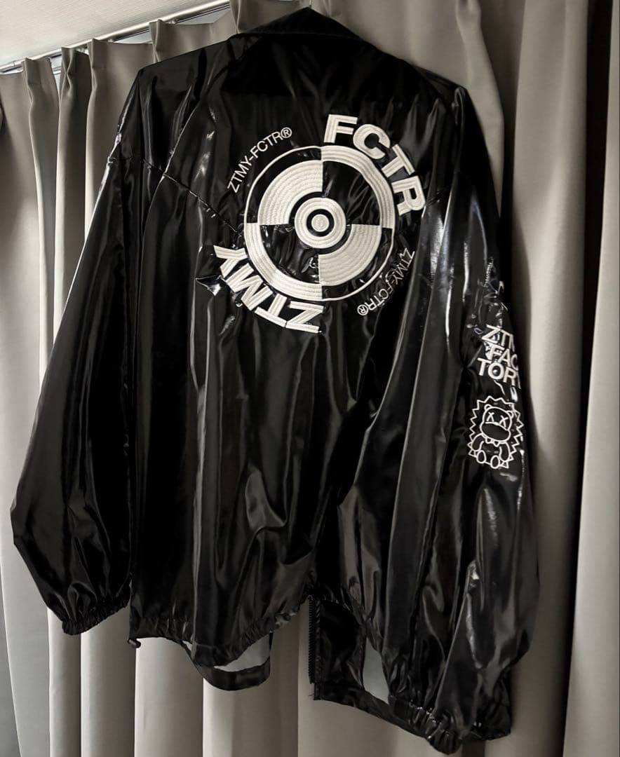 LサイズFCTR Glossy Black Jacketずっと真夜中でいいのに。