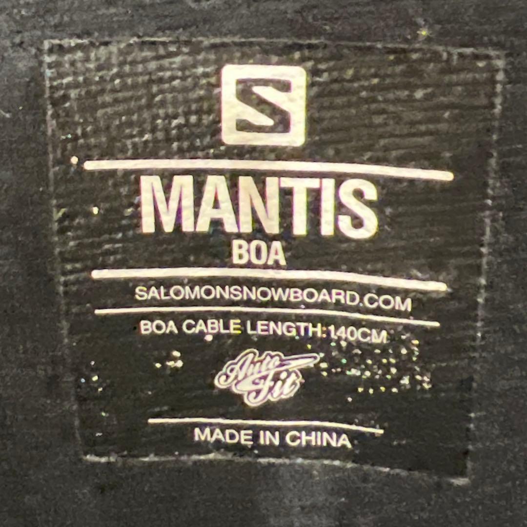 【即日発送】SALOMON スノボブーツMANTIS BOA 29.5cm
