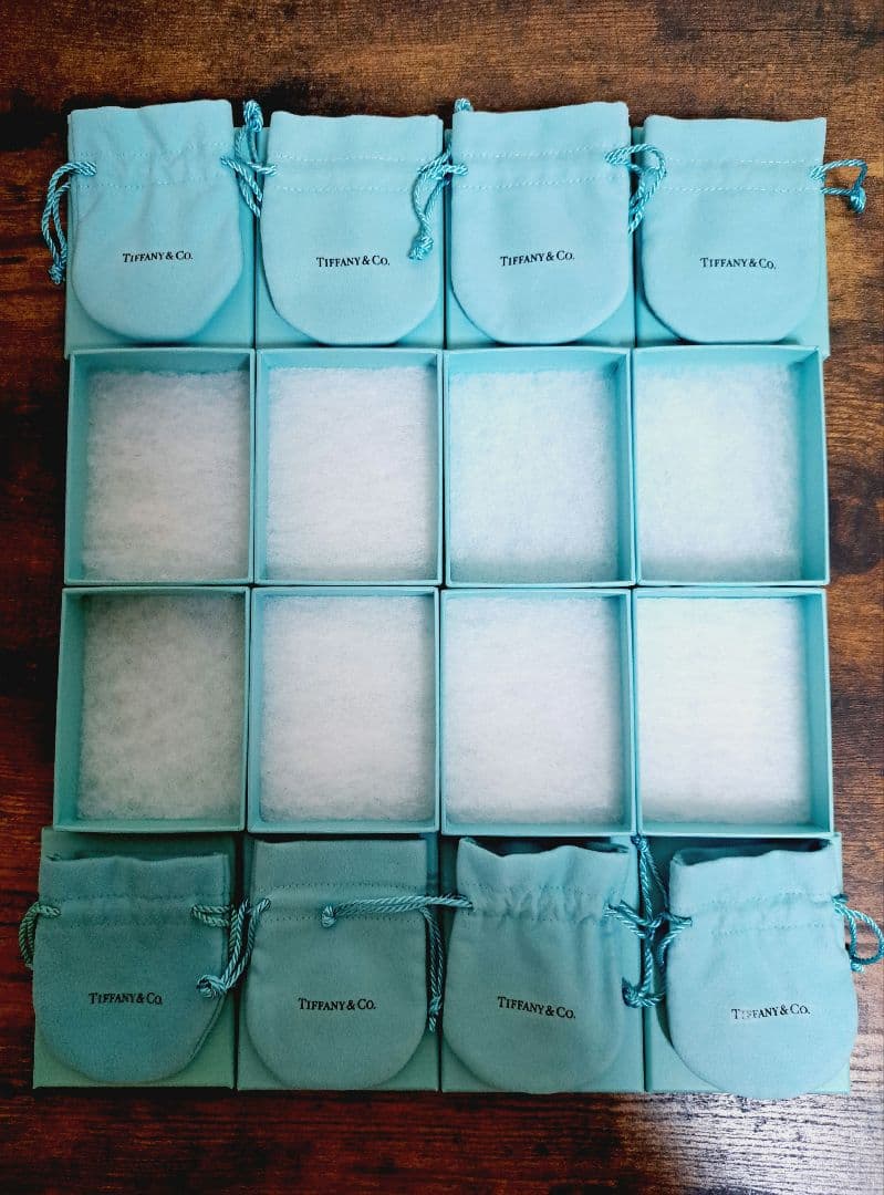 ティファニー 空箱① 巾着 8セット