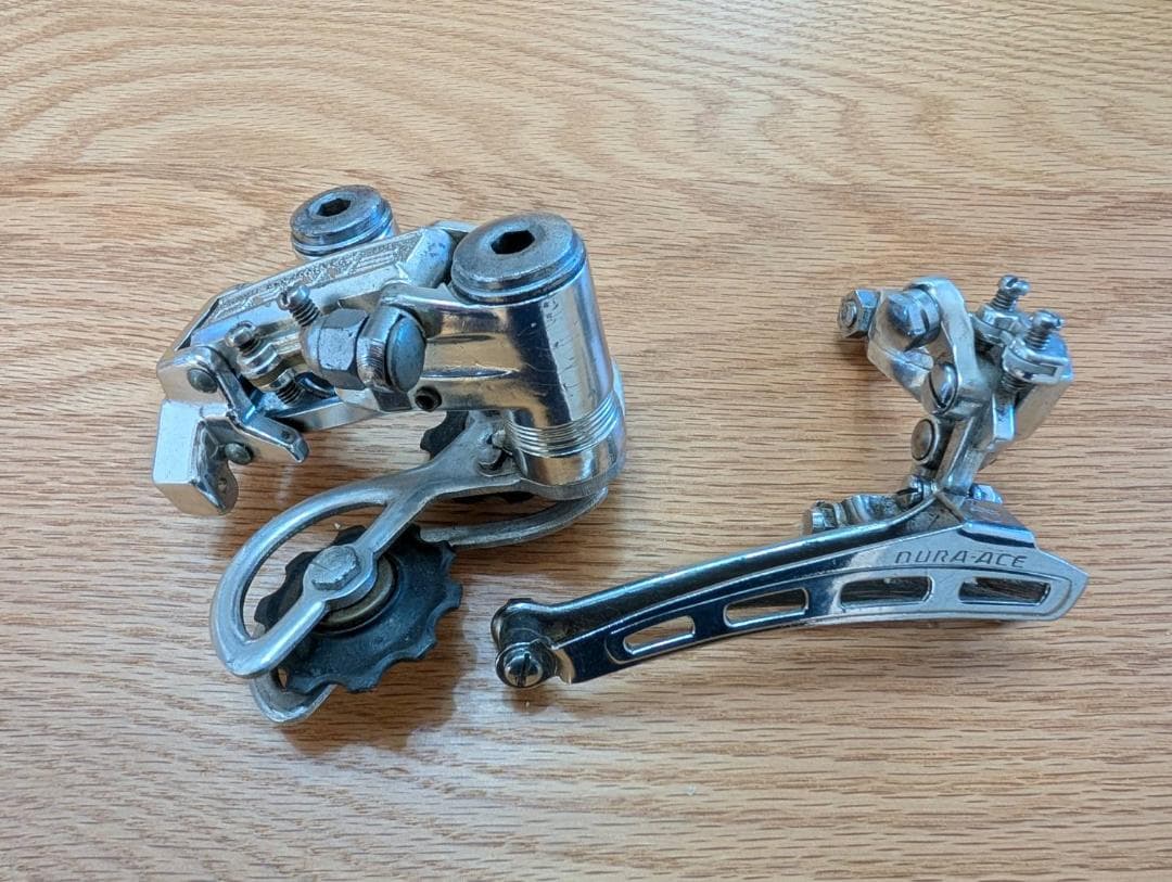 シマノ　クレーン　前後ディレーラーセット