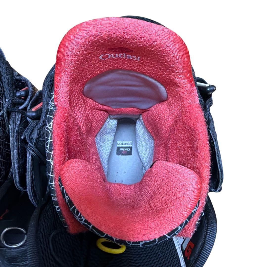 【名作】BURTON ION メンズ 27cm ハイエンドブーツ 赤黒 US9