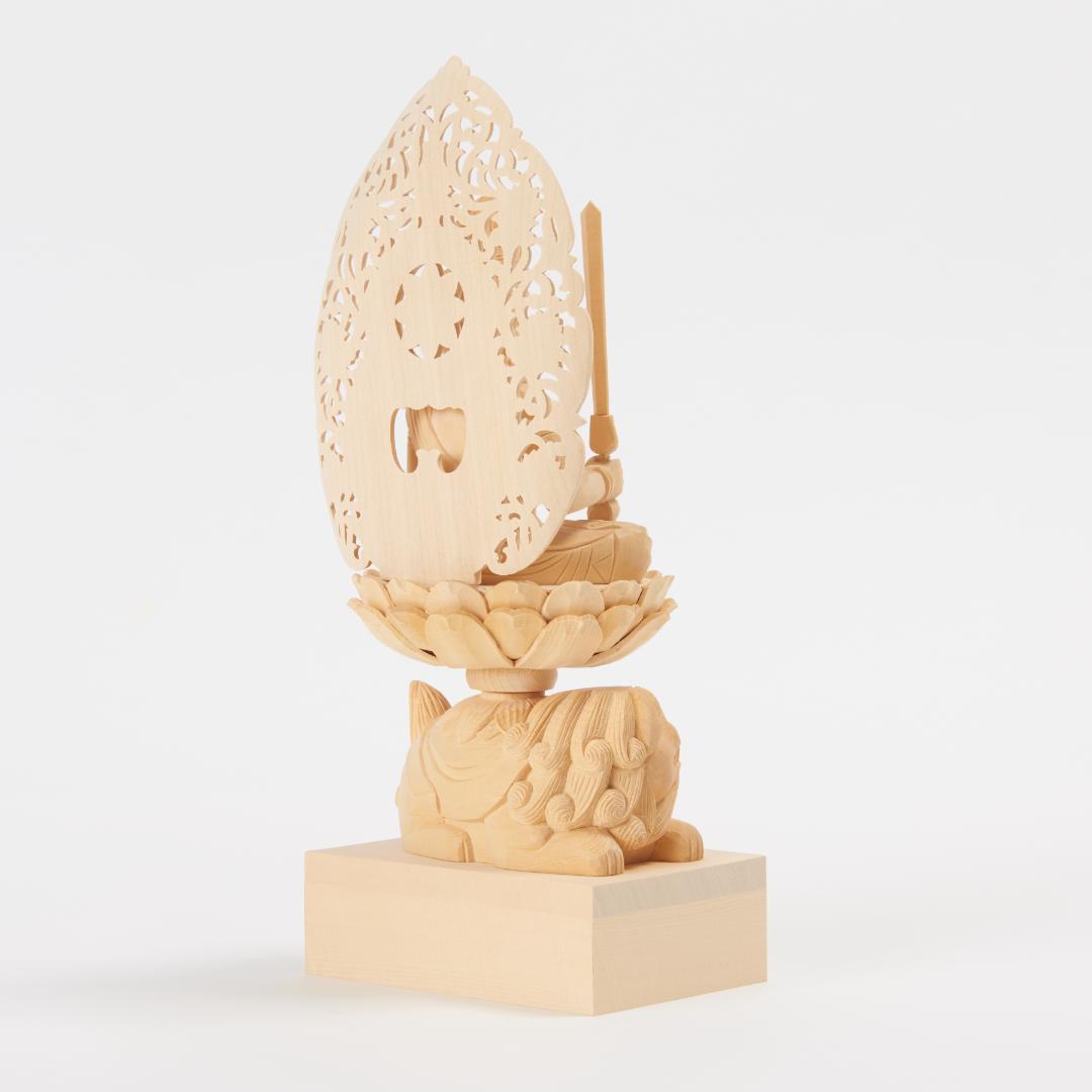 桧　２.５寸　文殊菩薩　＃０５３