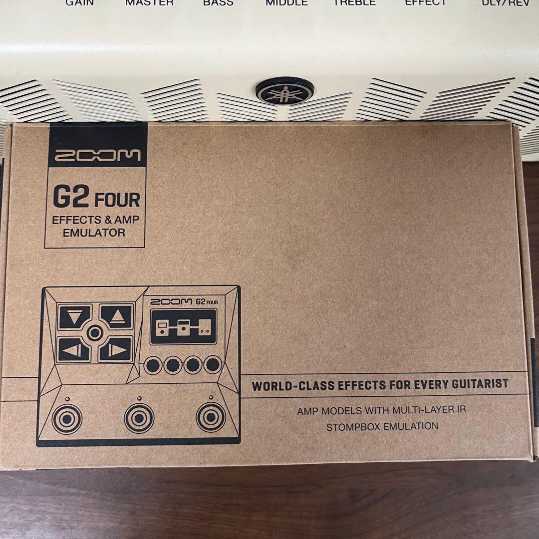 ZOOM G2 FOUR ズーム ギターマルチエフェクター＆フットスイッチハット