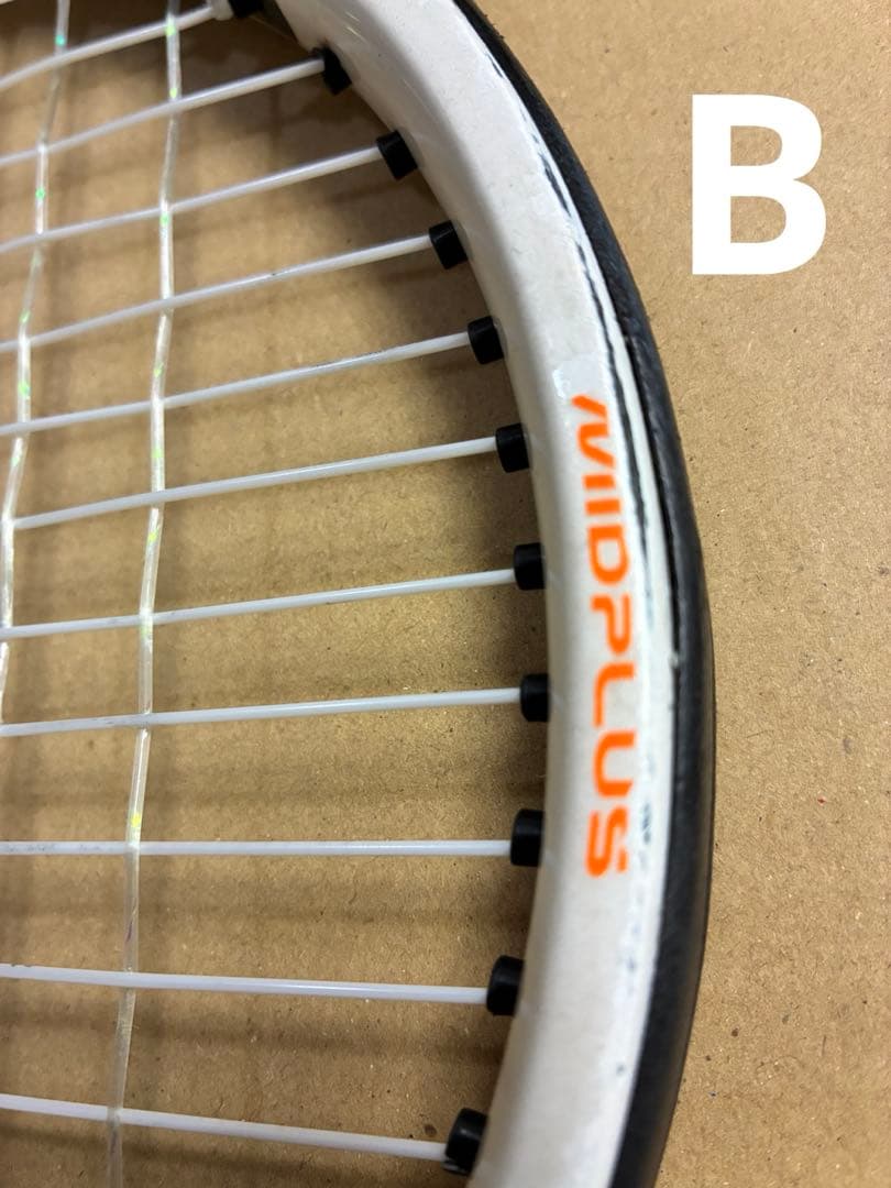 プリンス　Tour98 硬式テニスラケット 2本セット ホワイト