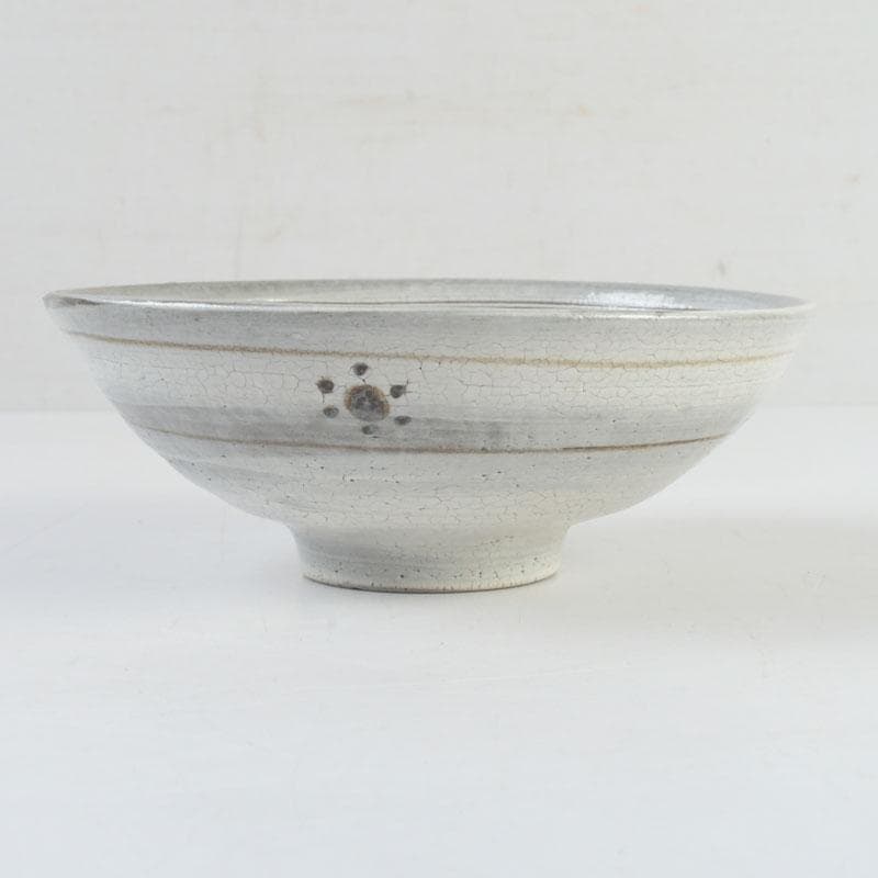 茶道具　板谷波山作　蛇之目茶碗　共箱　V　9560