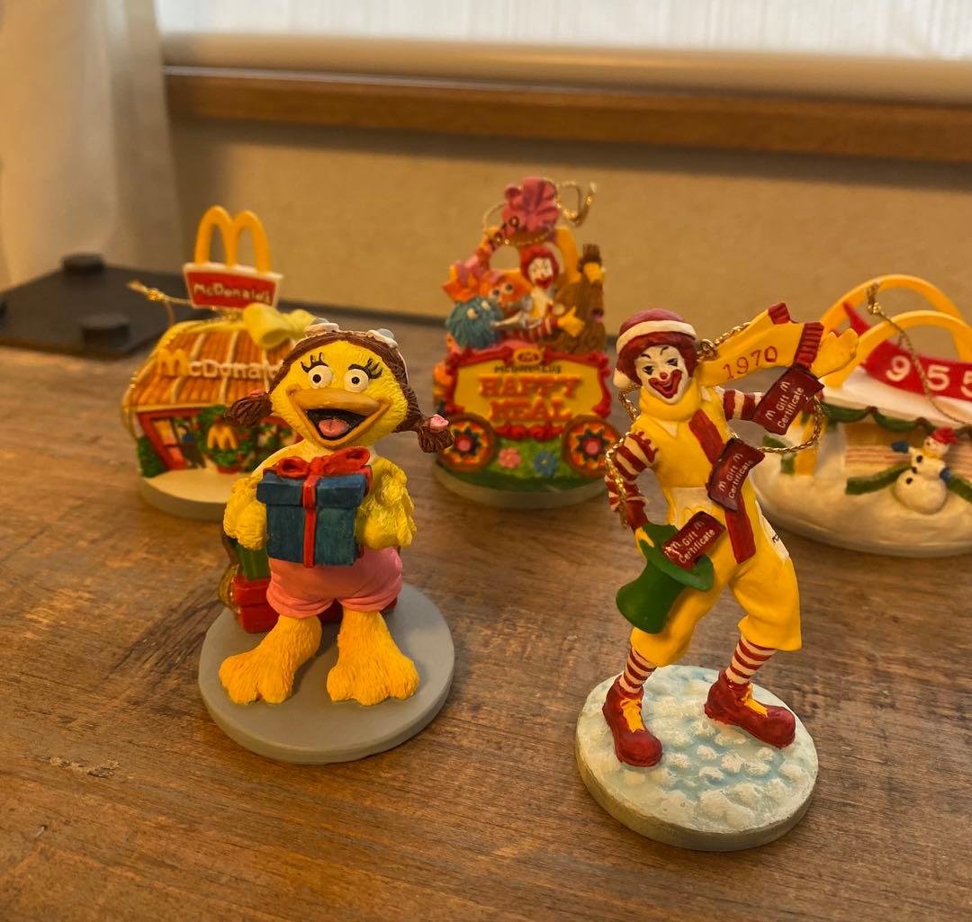 マクドナルド クリスマスオーナメント　8体セット　フィギュア