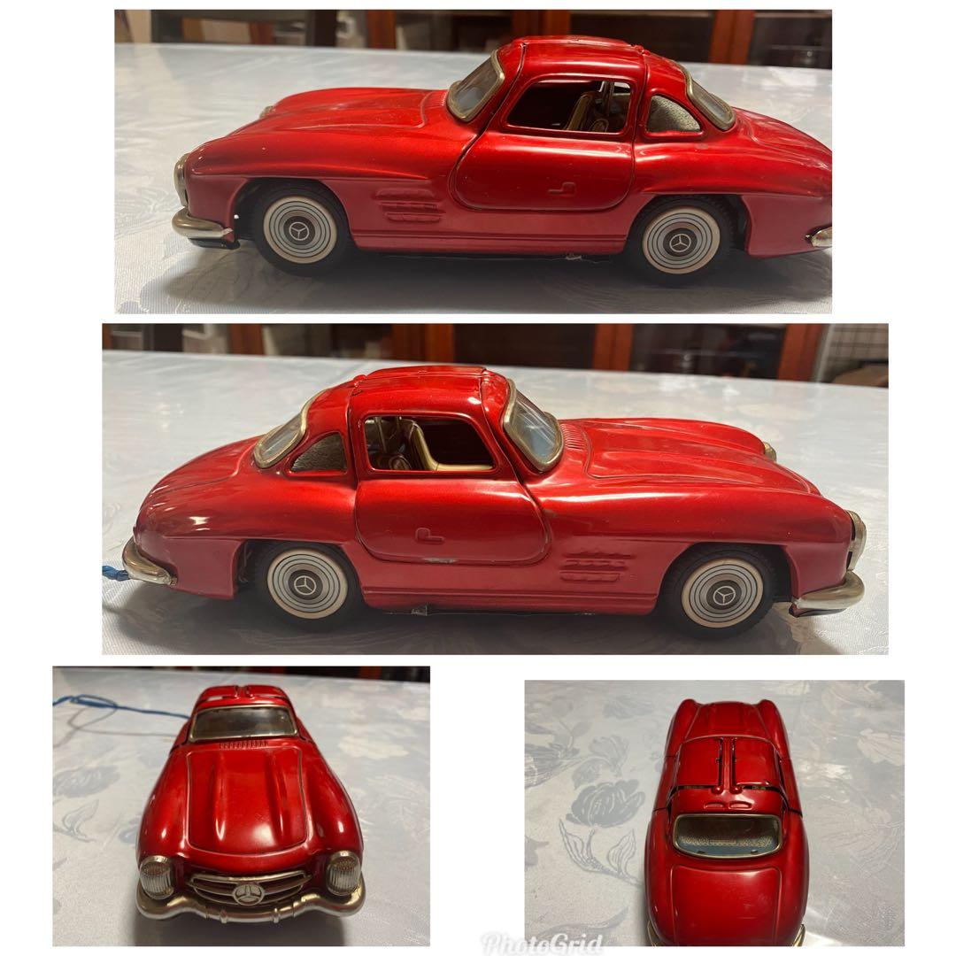 バンダイ製「メルセデス・ベンツ300SL クーペ　ガルウイング」リモコン付