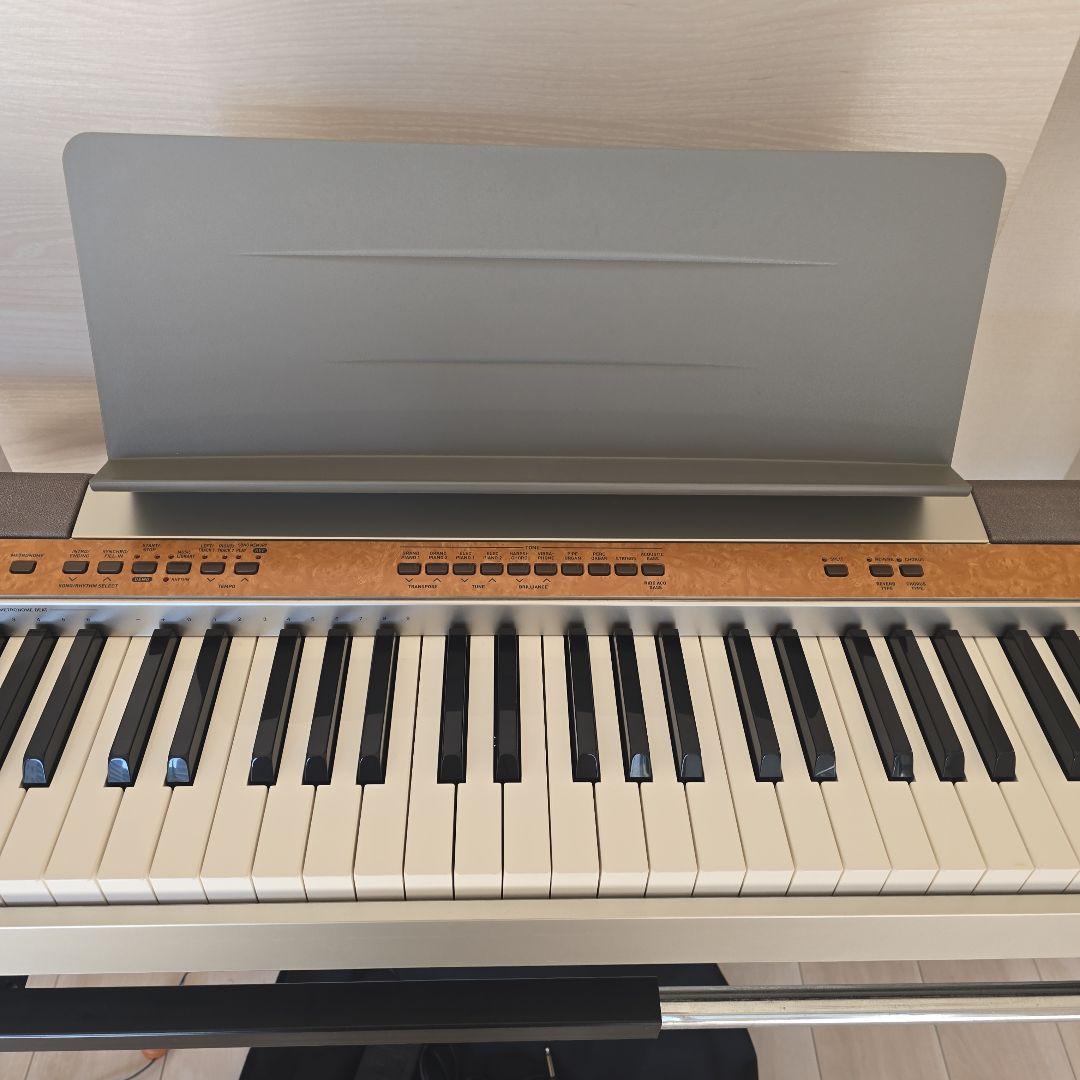 【CASIO】電子ピアノPX-110 【Privia】折り畳み脚付き