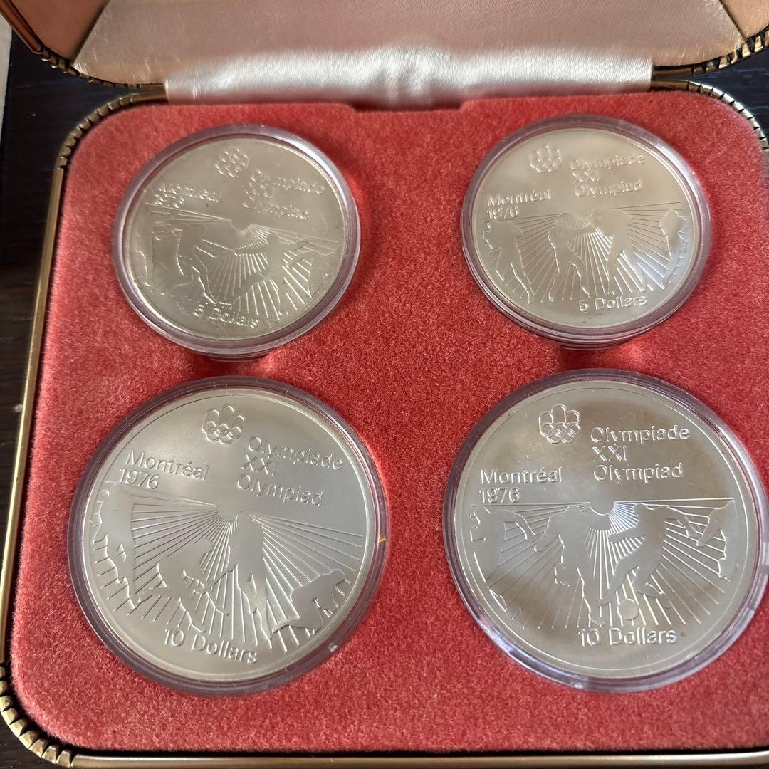 モントリオール1976オリンピック銀貨セット