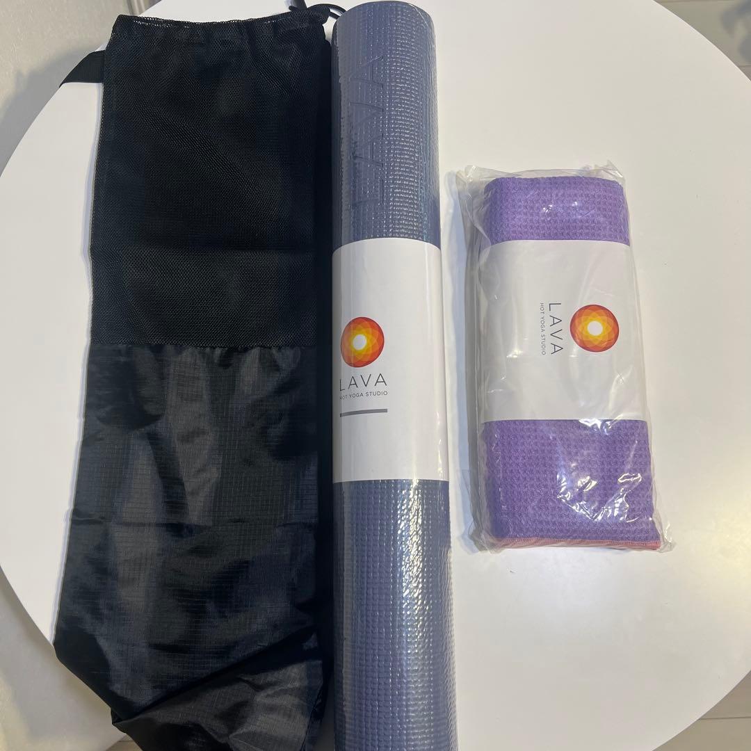 LAVA ヨガマット & ラグ セット