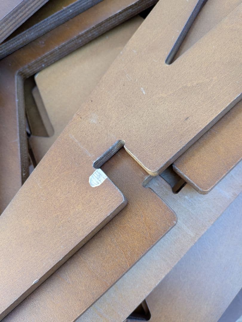 HilanderプライウッドヘキサゴンテーブルBIG　囲炉裏テーブル