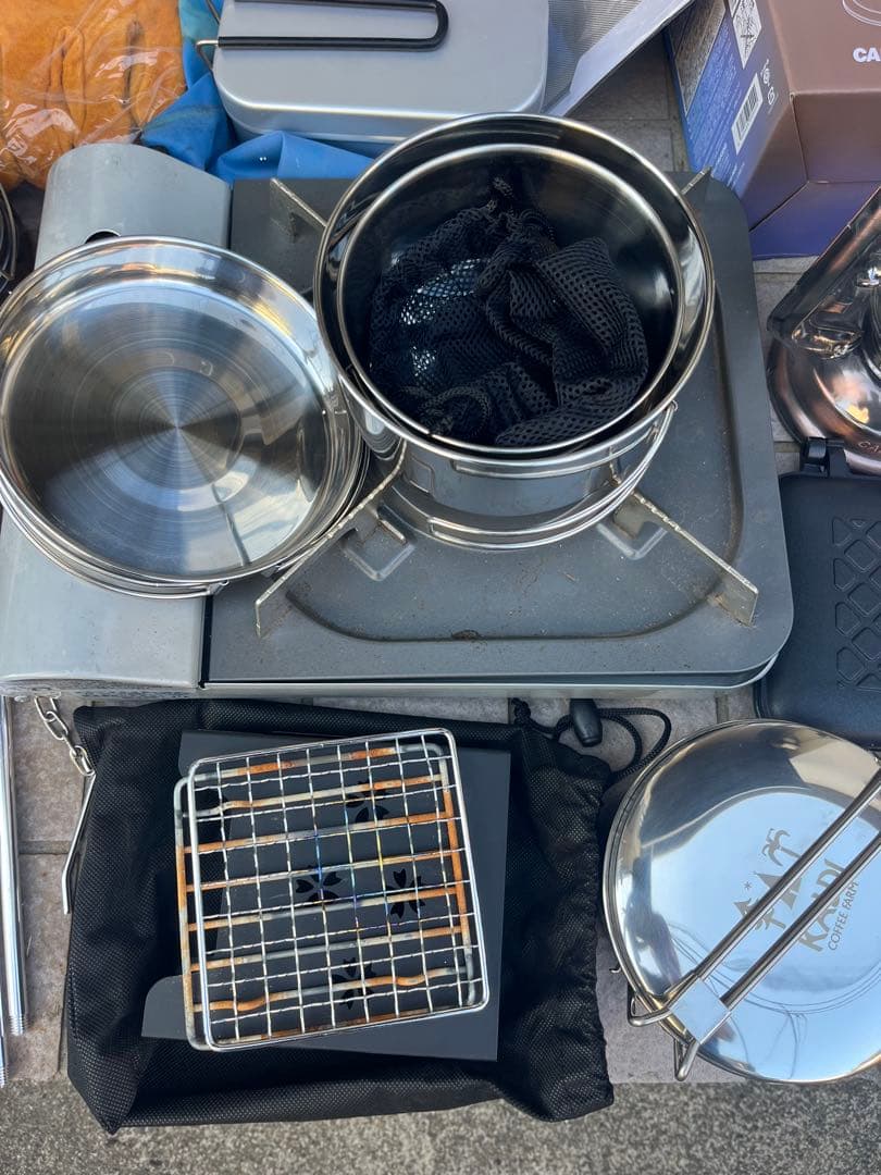 キャンプセットです