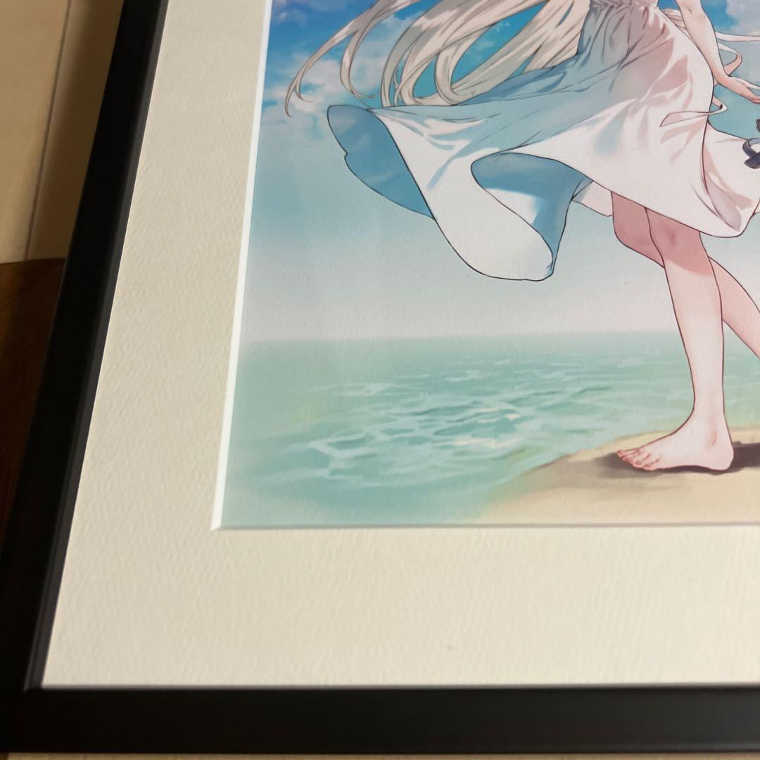 お隣の天使様にいつの間にか駄目人間にされていた件 椎名真昼 書き下ろし複製原画