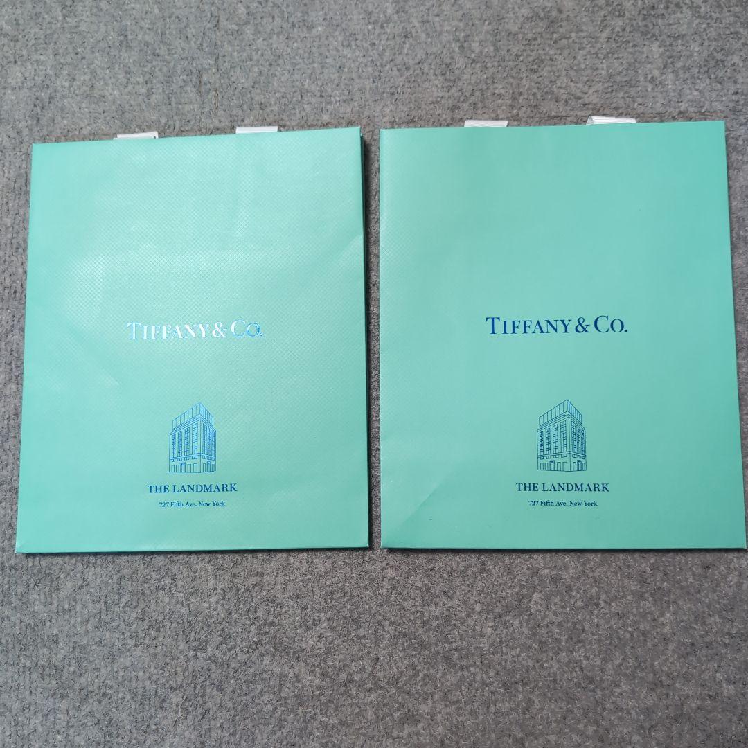 ティファニー ニューヨーク本店限定 ショッパー チャーム 2セット