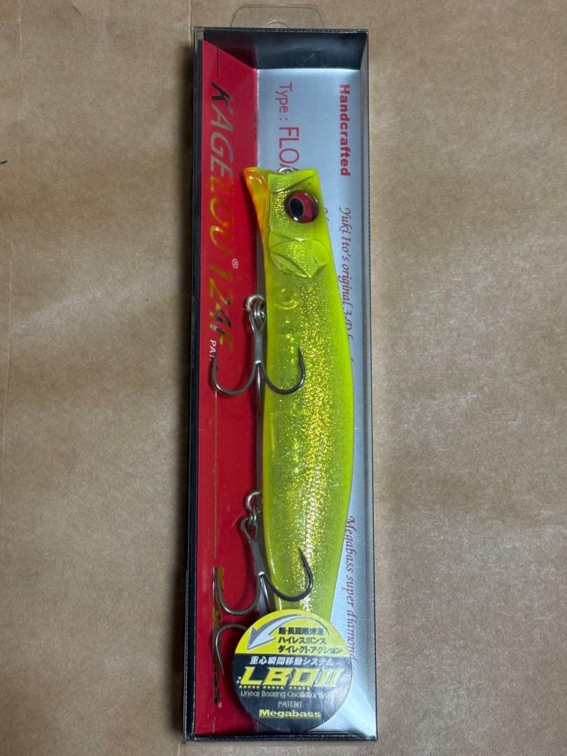 メガバス　カゲロウ各種オリカラ含6個セット