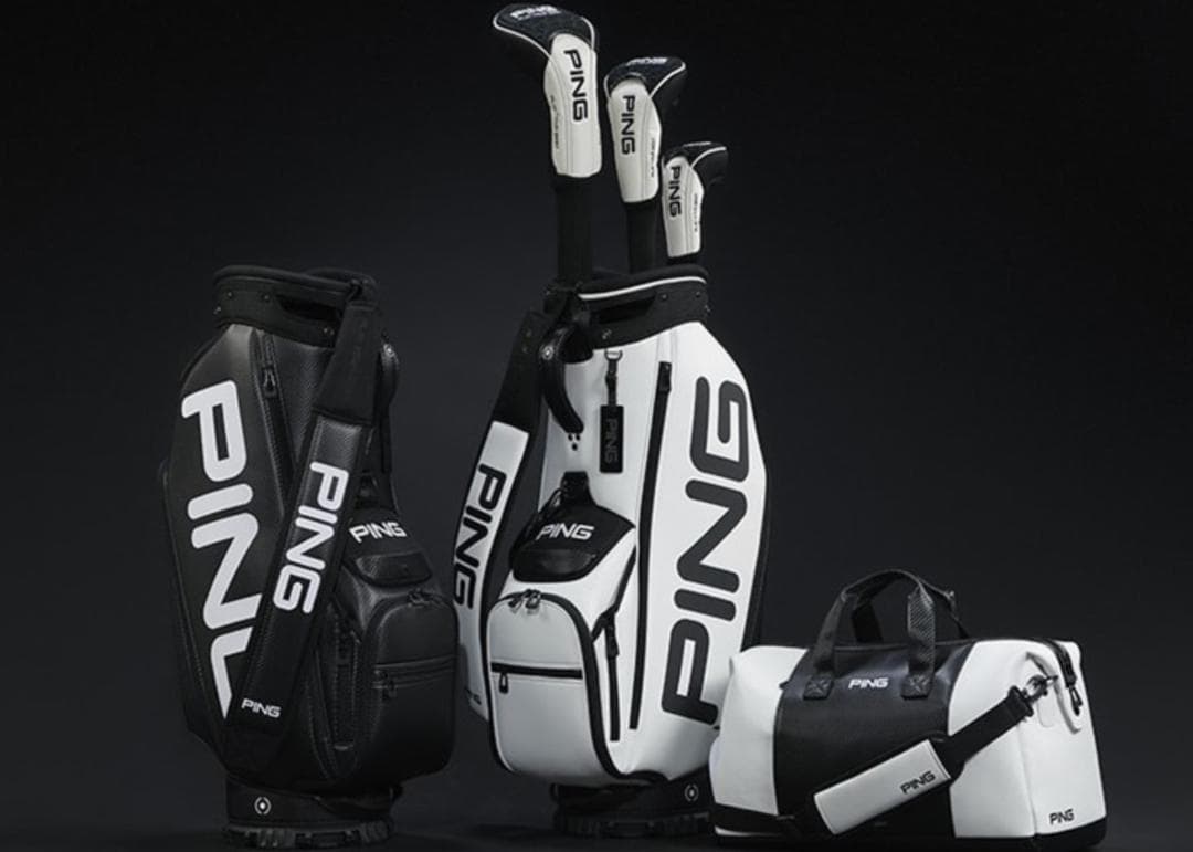 未使用級 PING キャディバッグ 9.5型 TOUR LITE ブラック