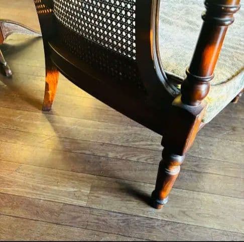 カリモク コロニアル 1人掛け ソファ モケット チェア