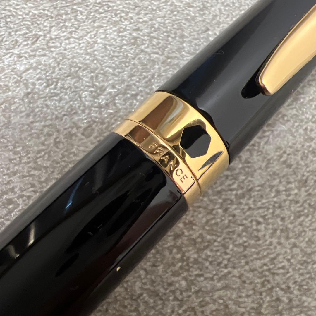 WATERMAN レタロン　ペン先18K 黒 万年筆 フランス製
