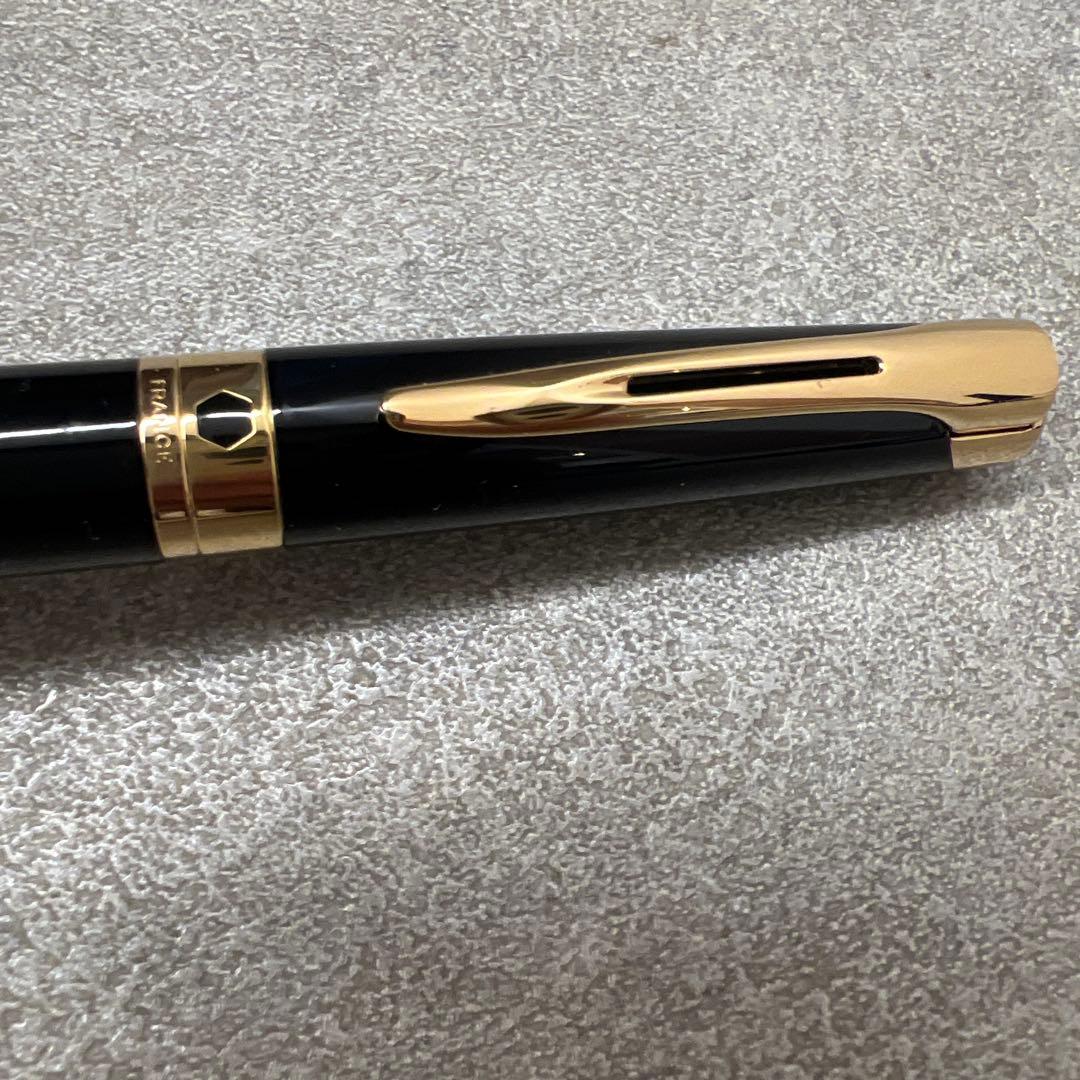 WATERMAN レタロン　ペン先18K 黒 万年筆 フランス製