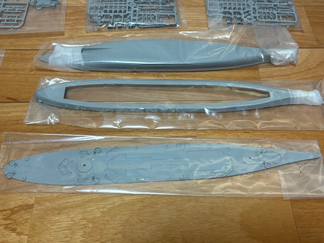 ベリーファイア 1/700 アメリカ海軍 戦艦 BB-71 ルイジニア 訳あり