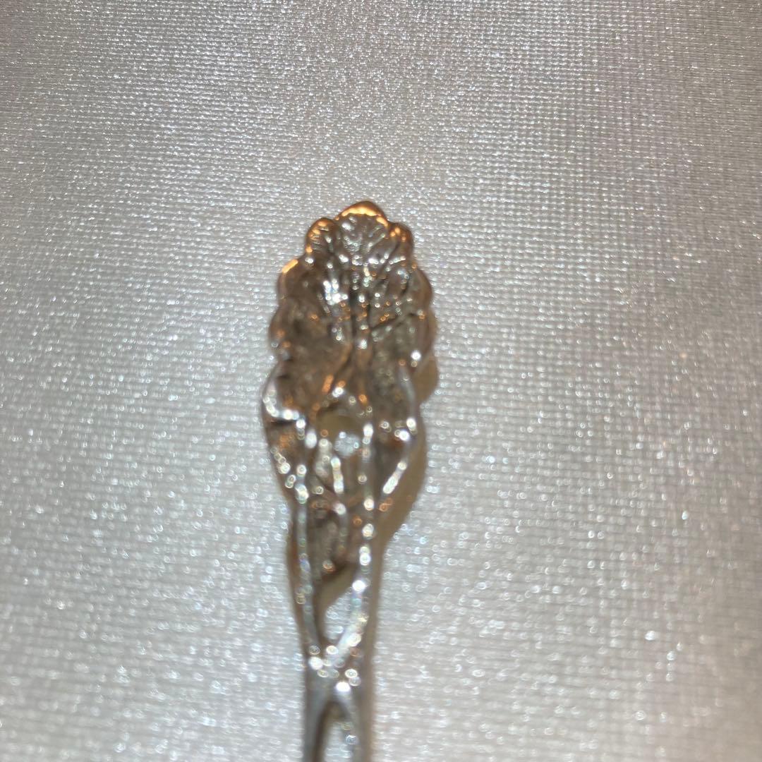 54【Adam Manns】 ヒルデスハイムローズ純銀フォーク 6本