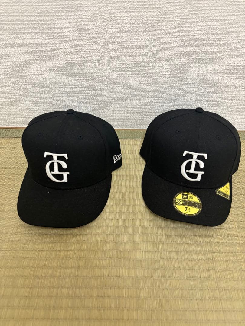 ジャイアンツ　New Era 黒キャップ 59FIFTY 7 1/4 ×2個