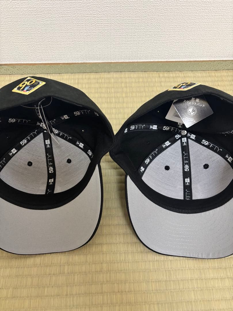 ジャイアンツ　New Era 黒キャップ 59FIFTY 7 1/4 ×2個