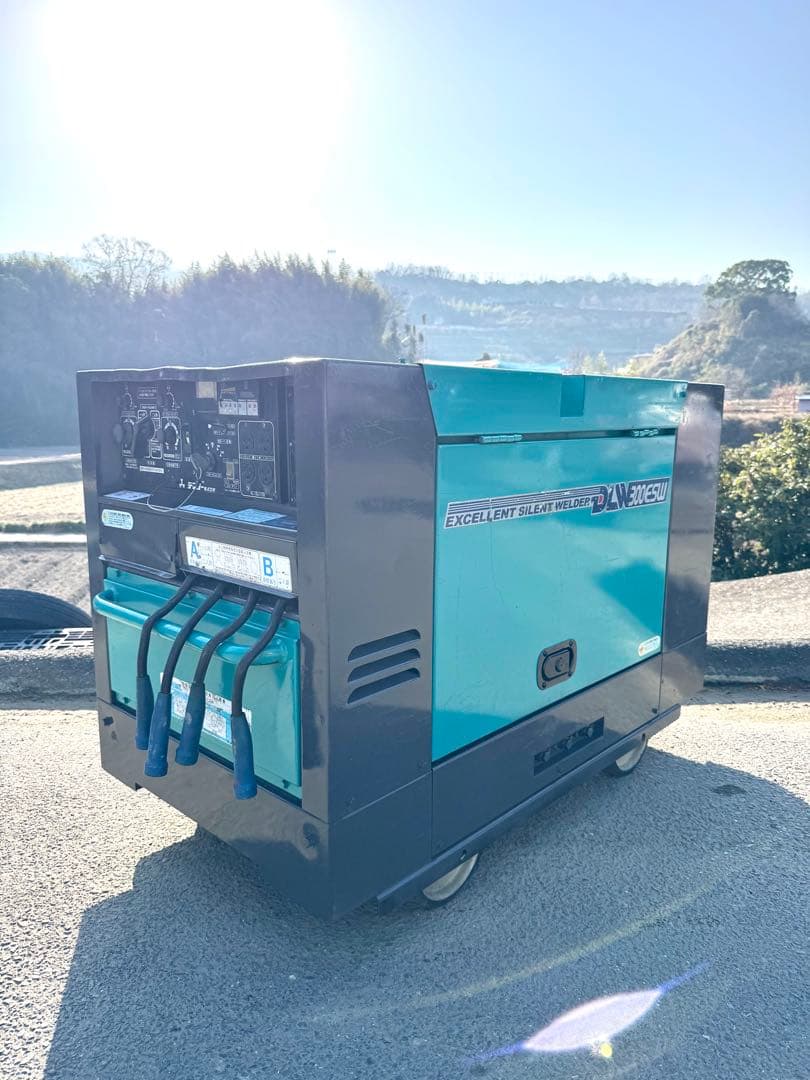 デンヨー 発電機 アーク溶接機 エンジンウェルダー ディーゼルエンジン 溶接