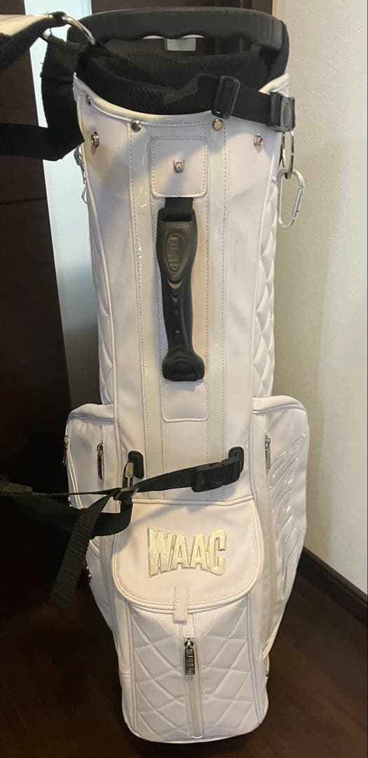 WAACワックPUマットレザーキャディバッグ【カバーなし】