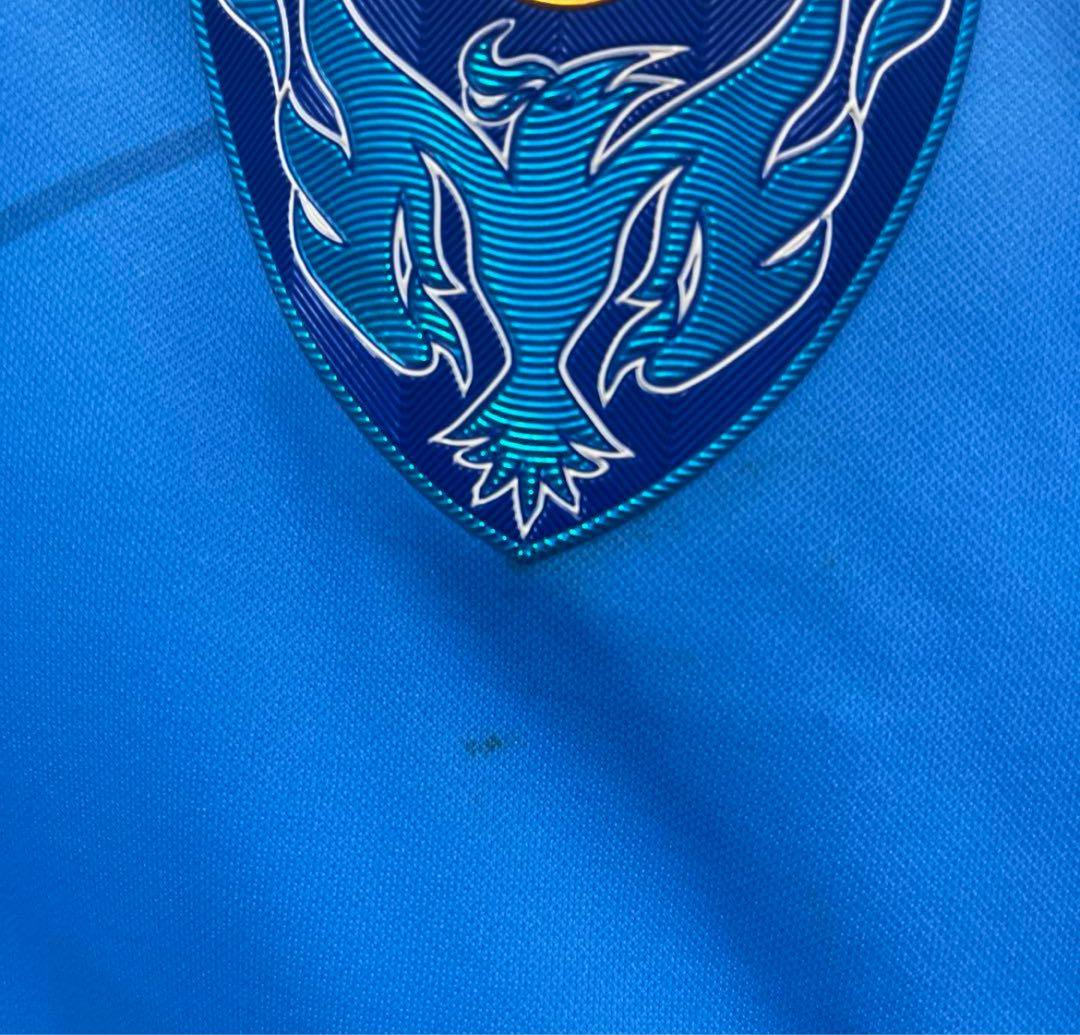 ヒュンメル 三浦知良 カズ 横浜FC 2014 ユニフォーム 半袖 ゲームシャツ