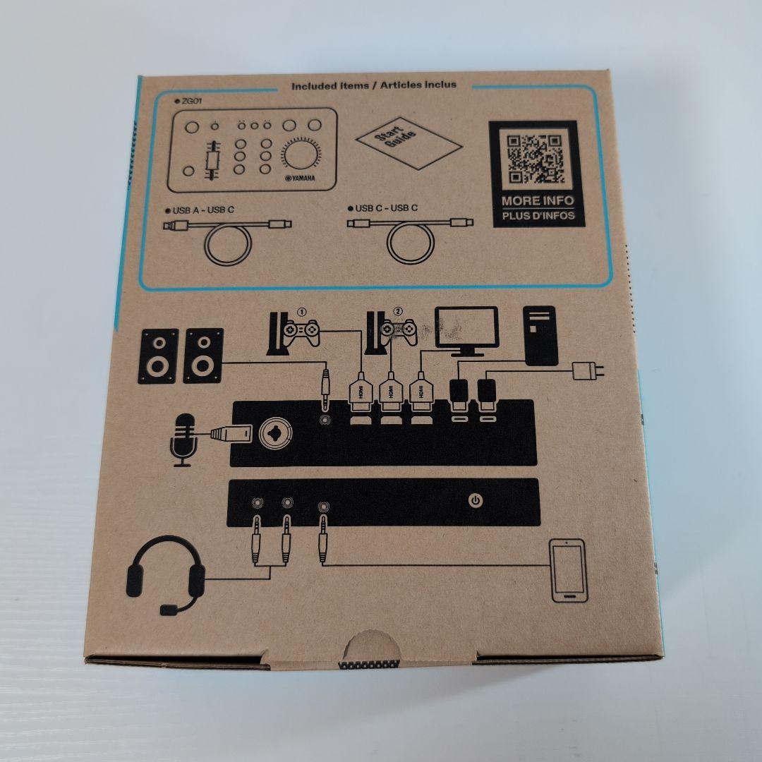 ゲームストリーミングミキサー　YAMAHA ZG01