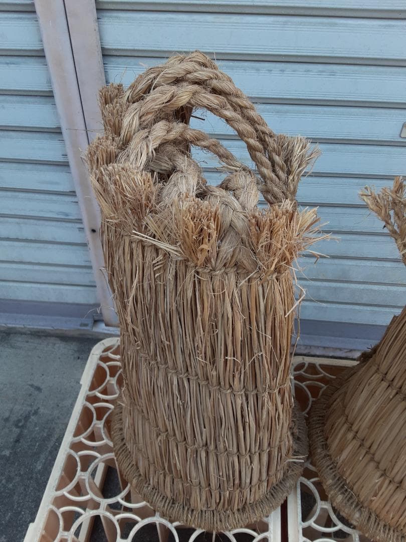 わら細工　踏み俵