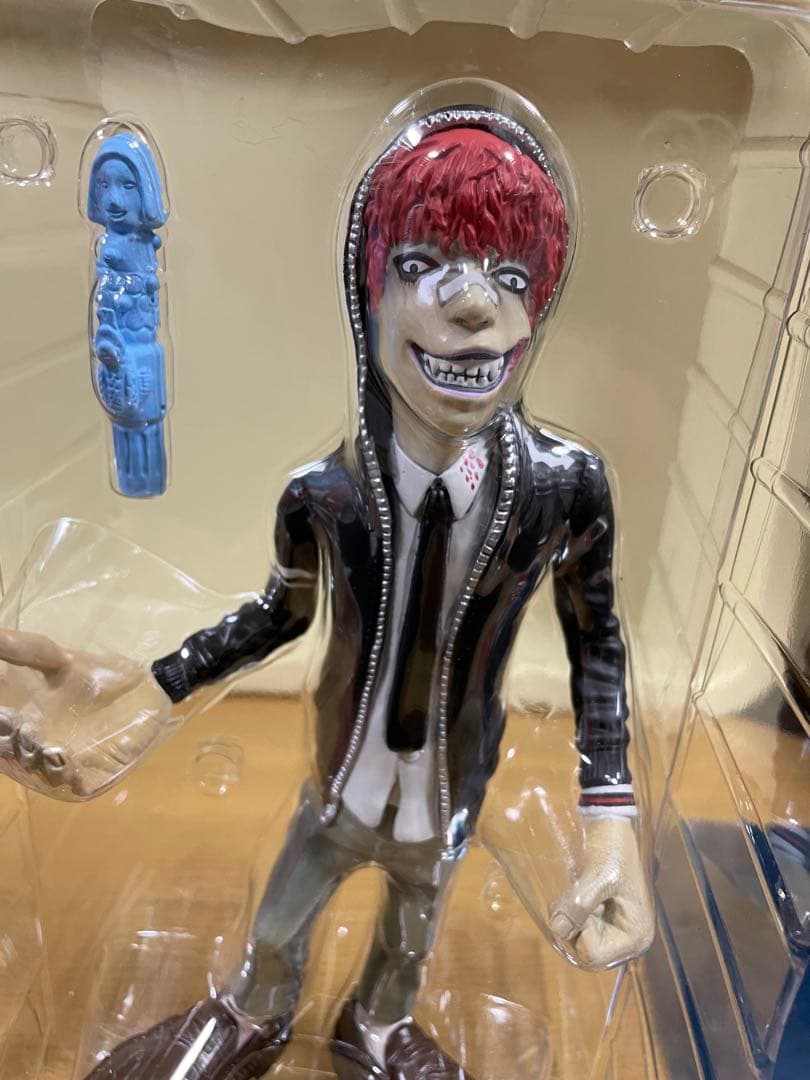 gram限定 ギャングキング　ソフビ　ゾンビくん　青　クローズ