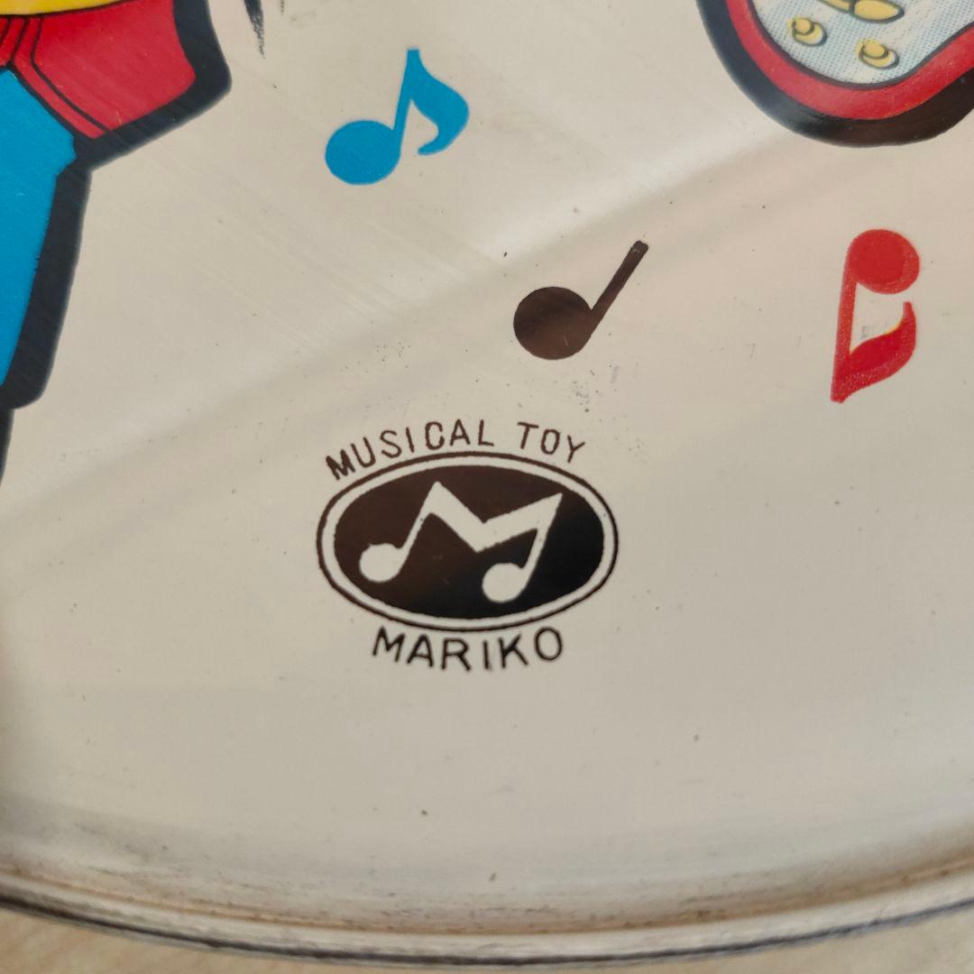 【信48】グループサウンズ タンバリン musical toy mariko