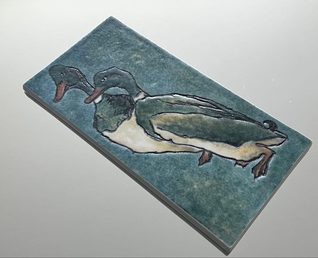 Meissen マイセン/※珍品 1級品 陶板 鳥