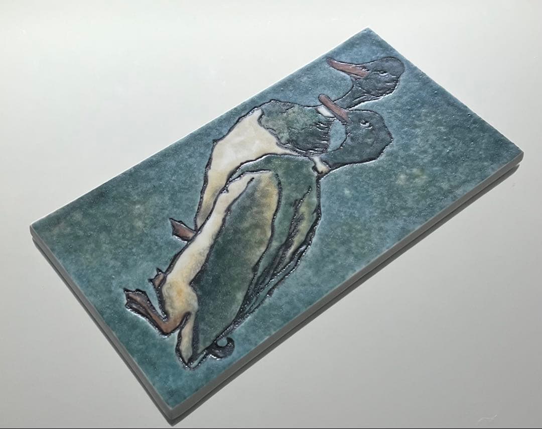 Meissen マイセン/※珍品 1級品 陶板 鳥